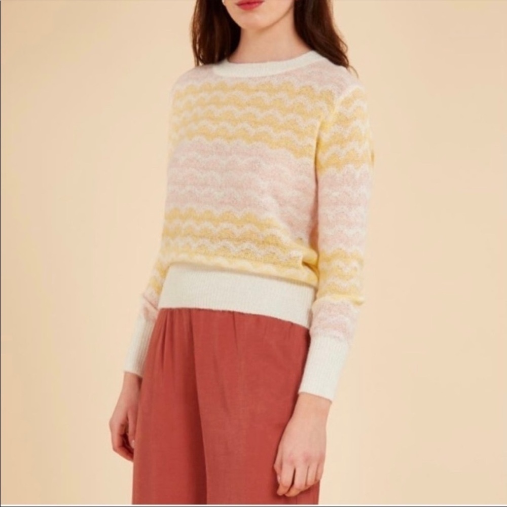 FRNCH Paris Striped Sweater